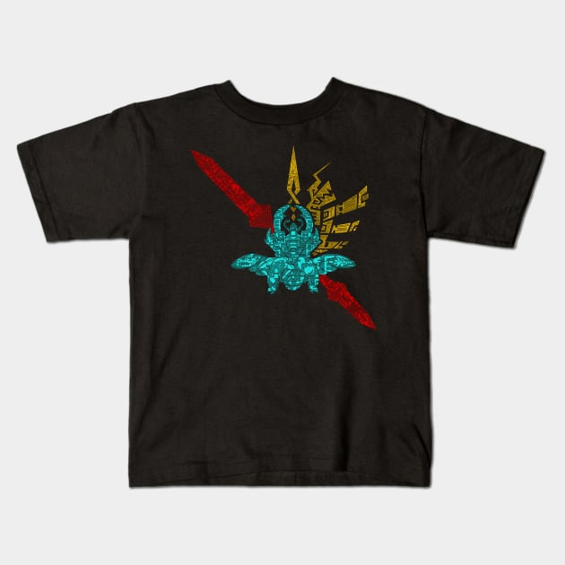 Monster Hunter Glaive Kids T-Shirt by paintchips